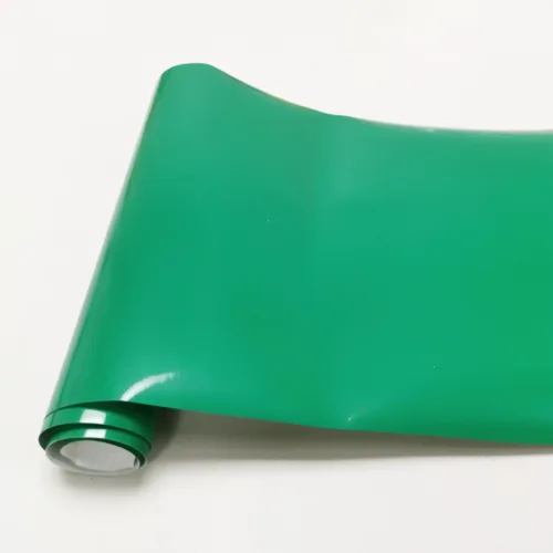 green self-adhesive vinyl