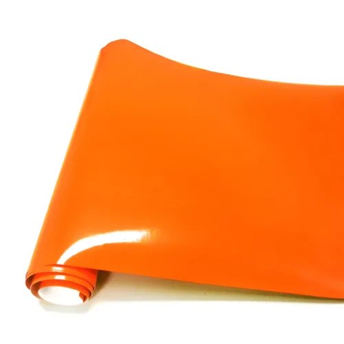 orange self-adhesive vinyl