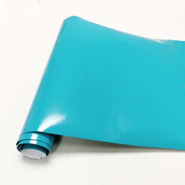 teal self-adhesive vinyl