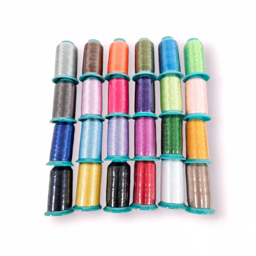 Embroidery Thread 24 Assorted Colors Start Kit