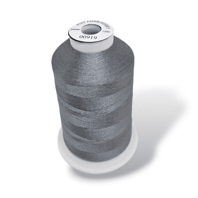 Embroidery Thread Dark Grey 00919