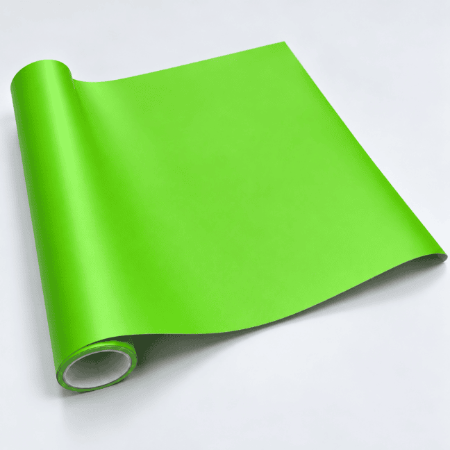 Green heat transfer vinyl
