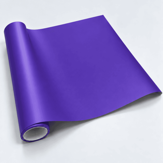 Purple heat transfer vinyl