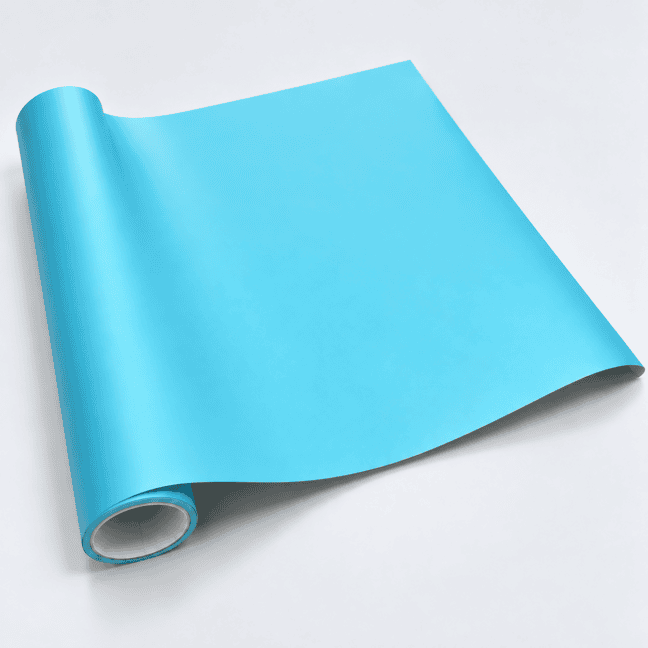 Teal heat transfer vinyl
