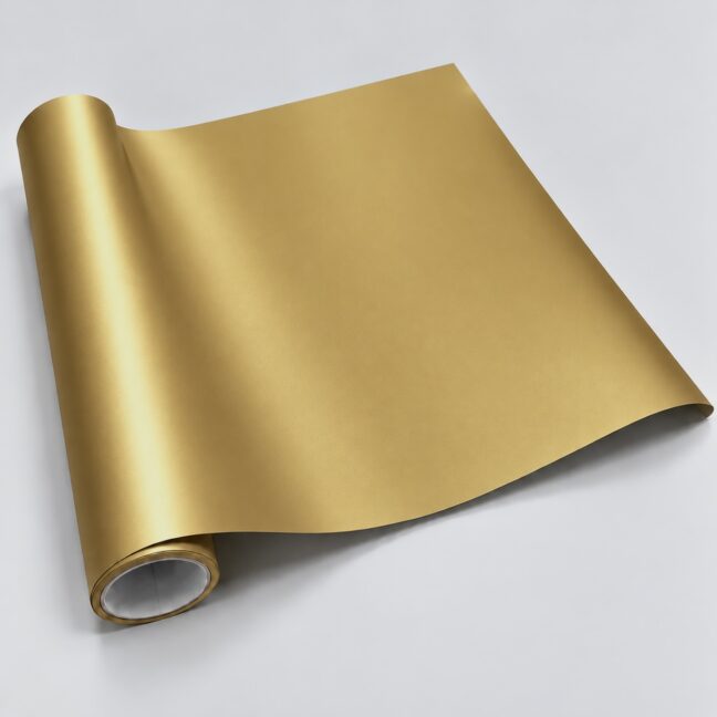 Gold heat transfer vinyl